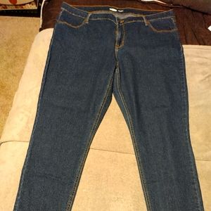 Old Navy Super Skinny Dark Denim Jeans Size 18